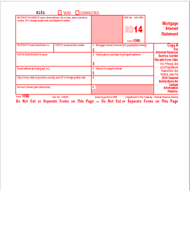 1098 (2014) | Edit Forms Online | PDFFormPro