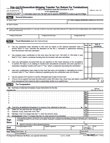 form 706-gs(t)