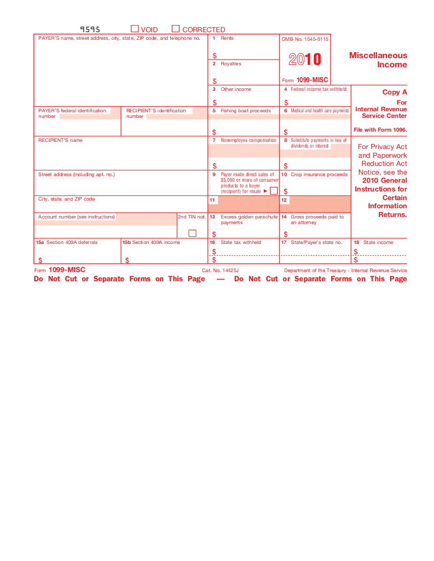 1099-Misc (2010)